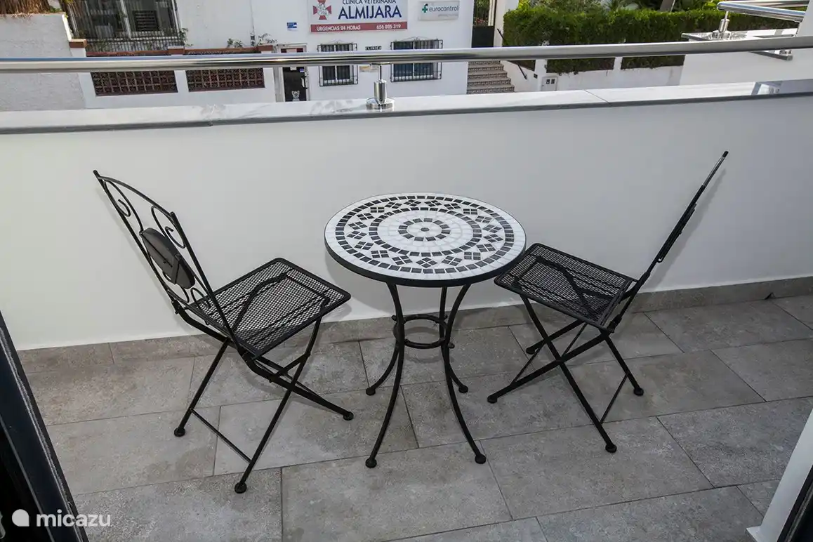 Terrasse am Schlafzimmer