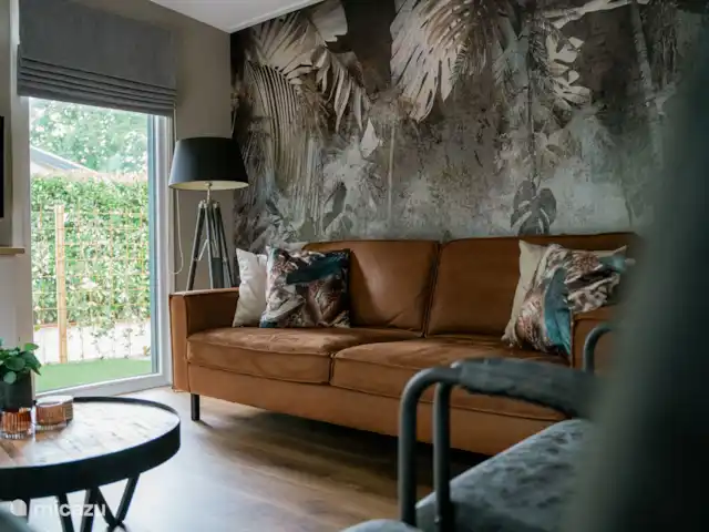 Attrayant et luxueux Boshuisje 33 @Veluwe | Pays-Bas, Gueldre, Wells - chalet Le gîte dégage une atmosphère chaleureuse et cosy.