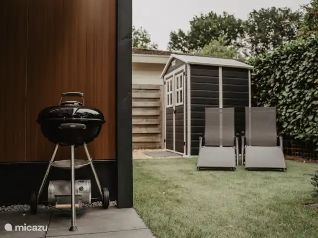 Attrayant et luxueux Boshuisje 33 @Veluwe | Pays-Bas, Gueldre, Wells - chalet Le BBQ est déjà prêt pour vous