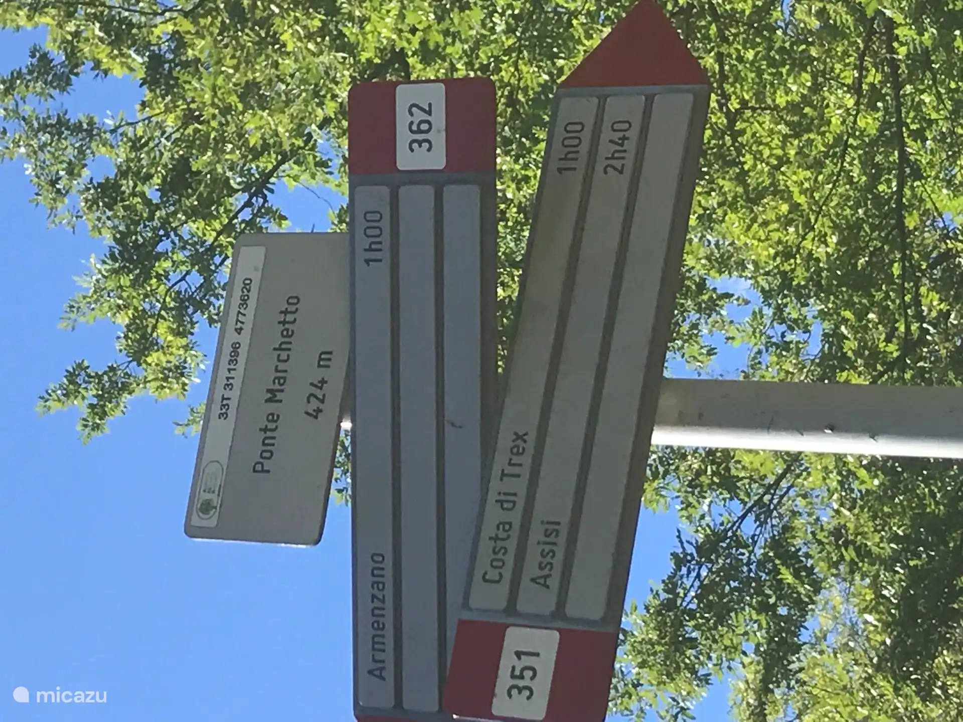 Numerous hiking trails directly from our site. 