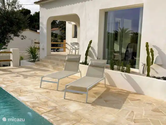 Casa Jabri | Espagne, Costa Blanca, Benissa - maison de vacances Terrasse avec transats