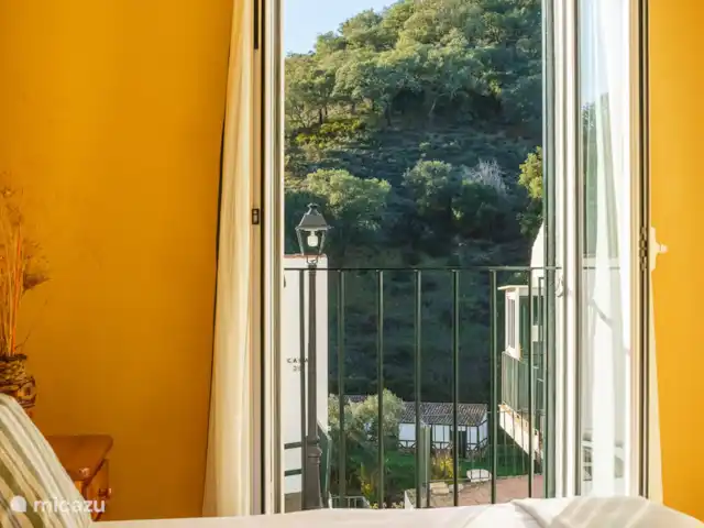 Location de Vacances Espagne, Andalousie, Aracena, gîte / cottage - Maison La Buganvilla 1 Aracena Vues depuis la chambre