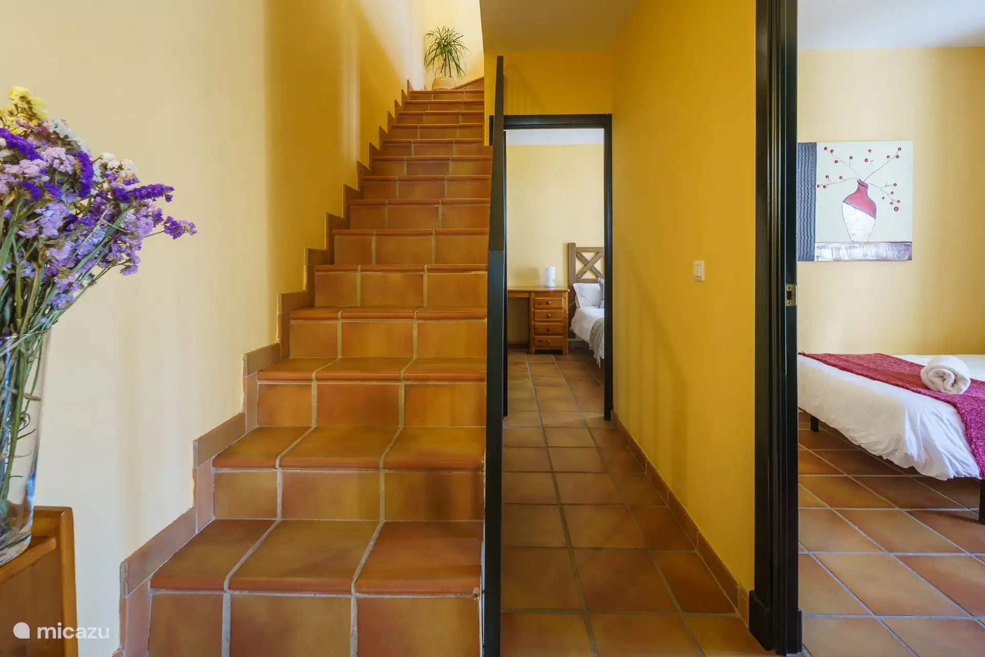 Couloir vers les chambres