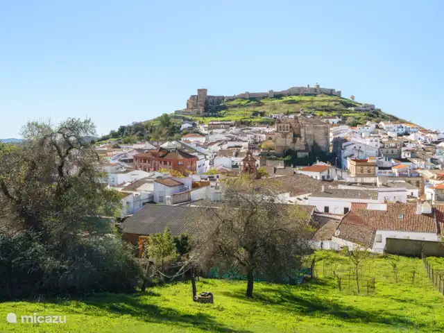 Location de Vacances Espagne, Andalousie, Aracena, gîte / cottage - Maison La Buganvilla 1 Aracena Vue du château d'Aracena
