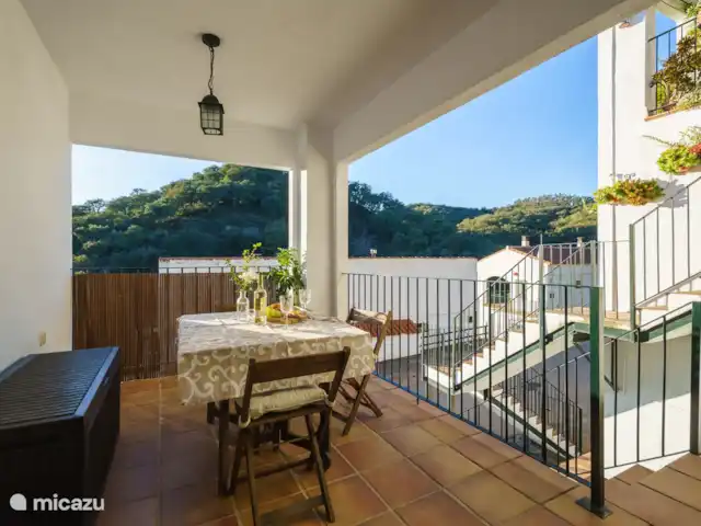 Location de Vacances Espagne, Andalousie, Aracena, gîte / cottage - Maison La Buganvilla 1 Aracena La terrasse