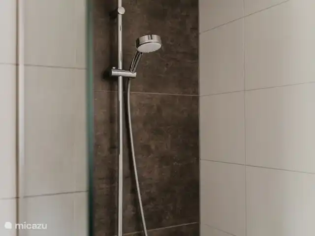 Luxueux et confortable Boshuisje 34 @Veluwe | Pays-Bas, Gueldre, Wells - chalet Douche à l’italienne avec douche à effet pluie et douchette à main