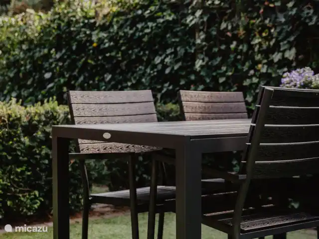 Luxueux et confortable Boshuisje 34 @Veluwe | Pays-Bas, Gueldre, Wells - chalet Profitez de délicieux dîners à l’extérieur.