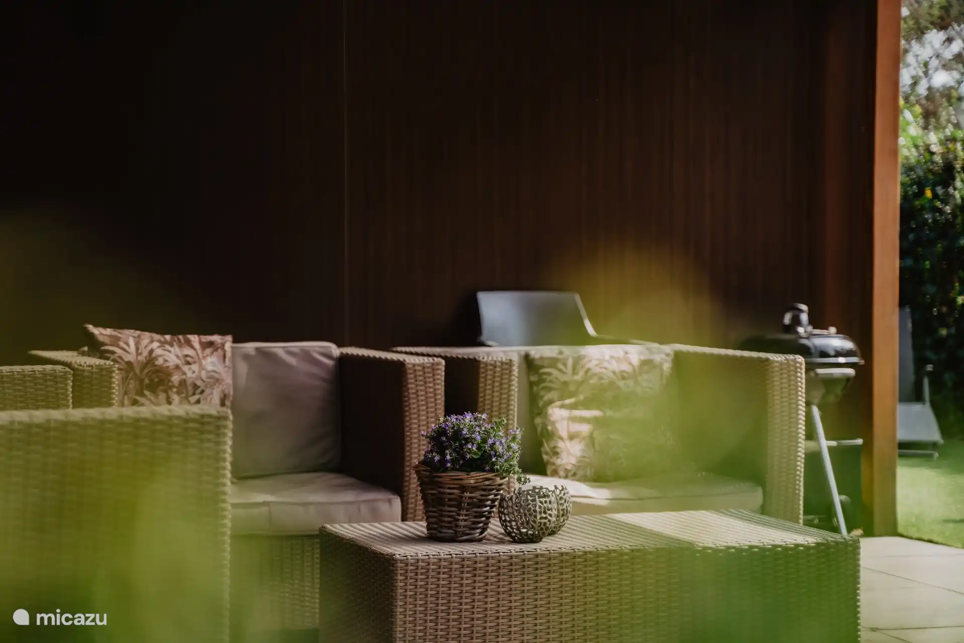 Se prélasser sur la terrasse