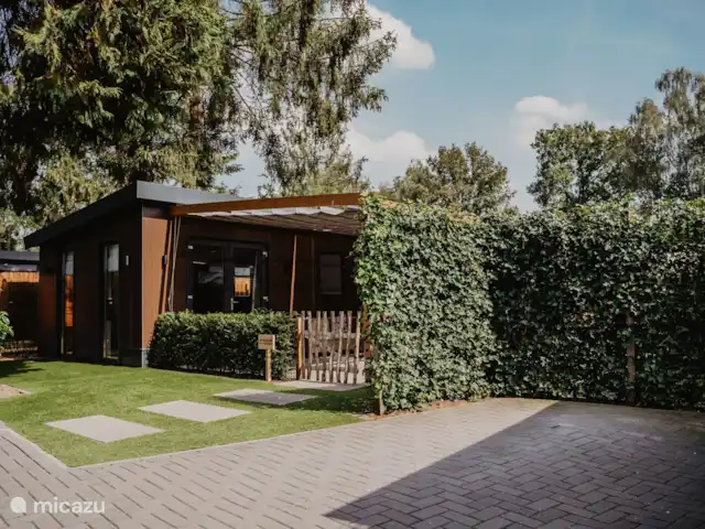 Luxueux et confortable Boshuisje 34 @Veluwe | Pays-Bas, Gueldre, Wells - chalet Le chalet dispose de sa propre place de parking