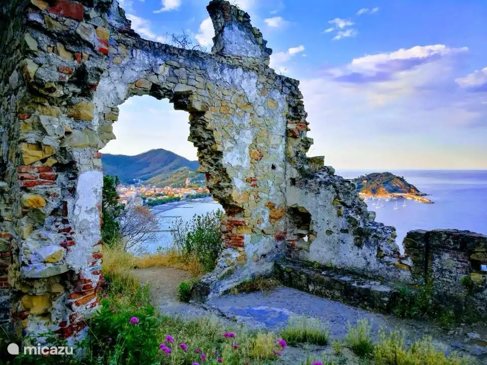 Aussicht nach einem fünfzehnminütigen Spaziergang hinter dem Haus. 