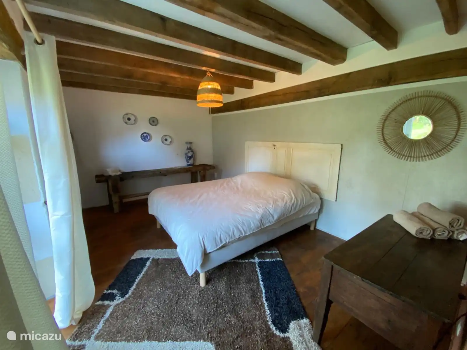 Dies ist das gleiche Schlafzimmer wie auf Foto 4.