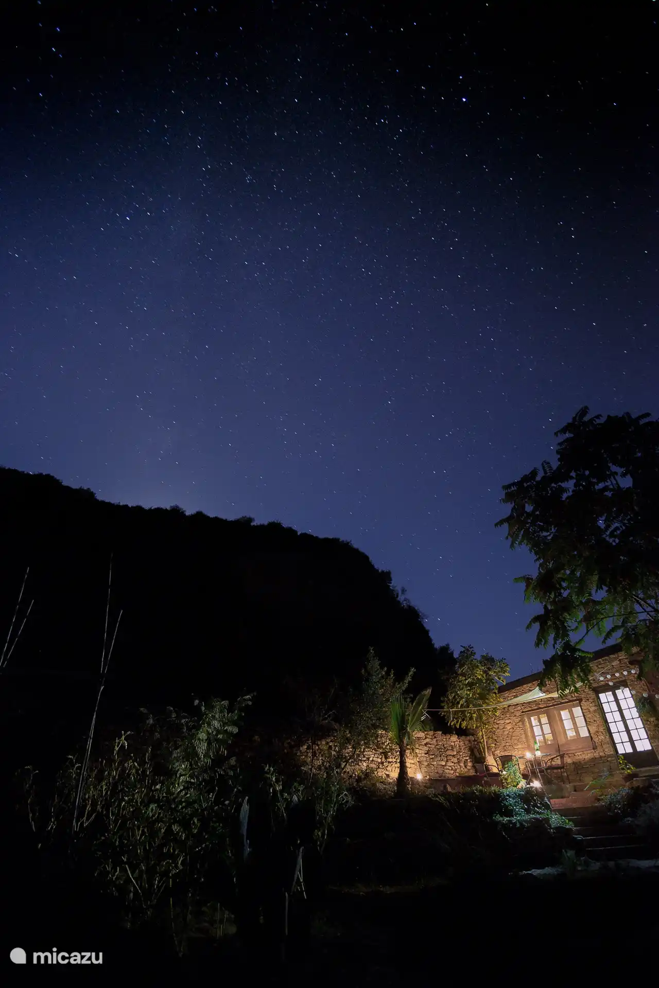 hier gibt es keine Lichtverschmutzung, sondern klare Sternenhimmel