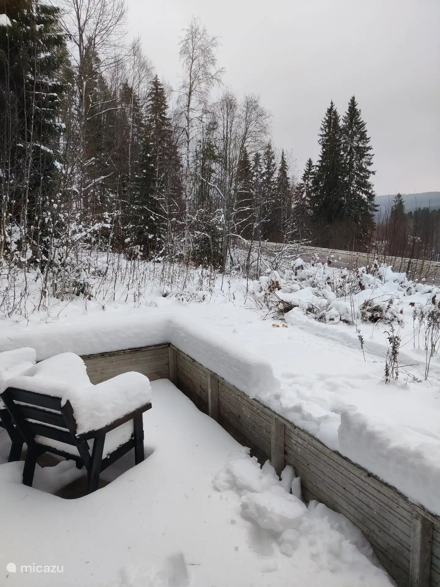 Vue depuis la terrasse extérieure