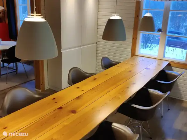 Vakantiehuis nabij Branäs huren in Zweden, Värmland, Branas - vakantiehuis Eethoek met servieskast