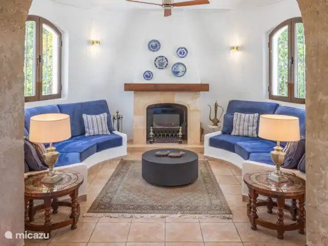 Villa de luxe 9 personnes Casa Leana Jávea | Espagne, Costa Blanca, Jávea - villa Coin salon près de la cheminée