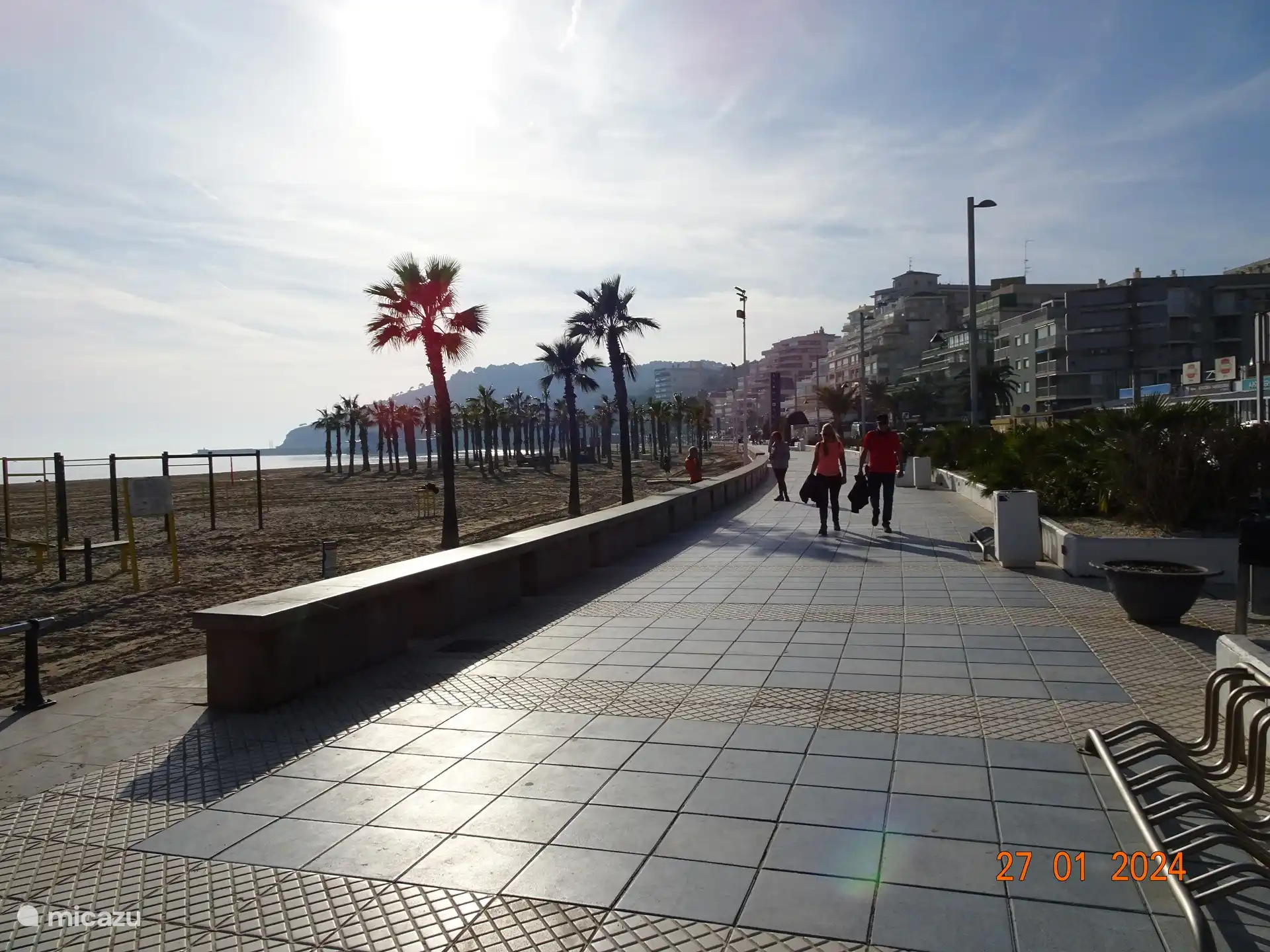 Die angenehme Promenade von Playa de la Concha