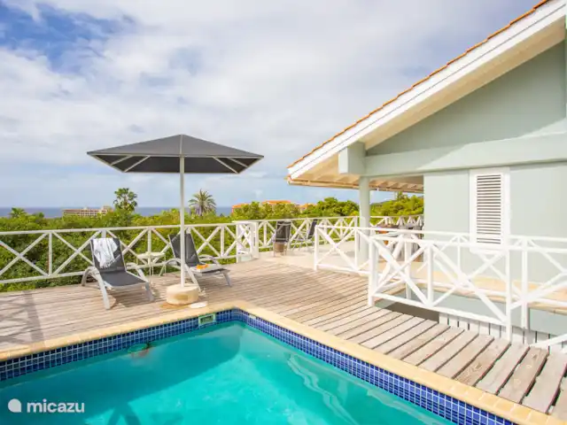 Villa Piscadera Bay Resort | Curaçao, Curaçao-Centre, Piscadera - villa Piscine privée avec plusieurs coins salons