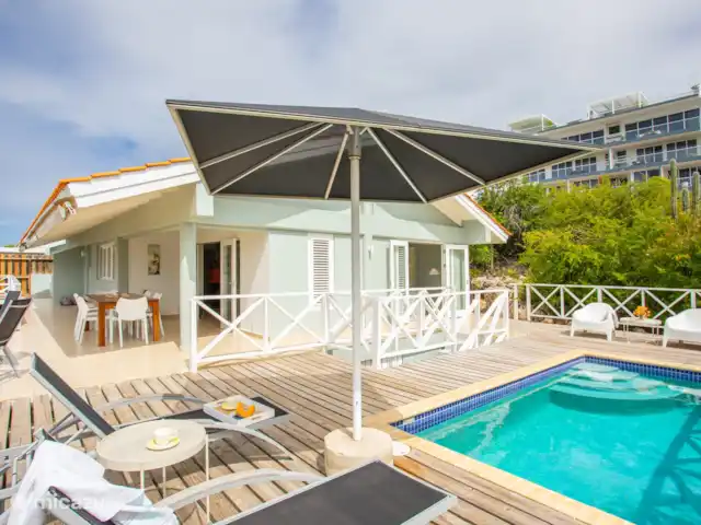 Villa Piscadera Bay Resort | Curaçao, Curaçao-Centre, Piscadera - villa Piscine privée avec plusieurs coins salons