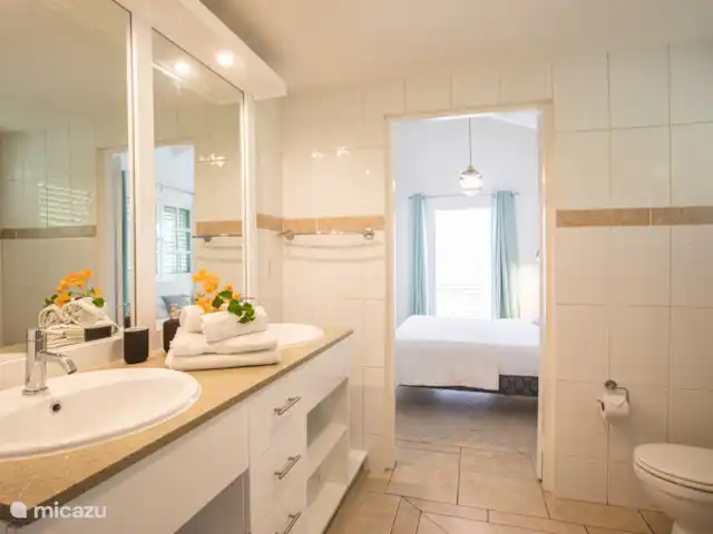 Villa Piscadera Bay Resort | Curaçao, Curaçao-Centre, Piscadera - villa Salle de bain commune des chambres 2 et 3