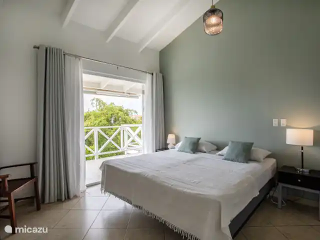 Villa Piscadera Bay Resort | Curaçao, Curaçao-Centre, Piscadera - villa Chambre 1 avec a/c, portes patio et salle de bain privée