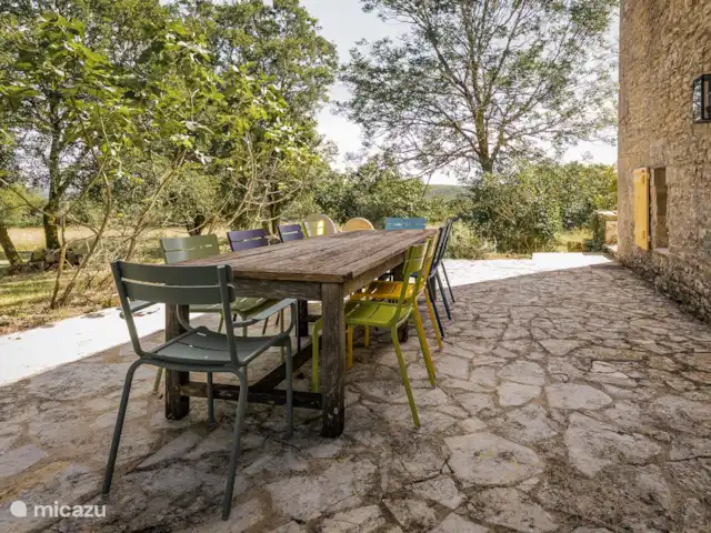 Mas de Comtesse | France, Lot, Saint-Cirq-Lapopie - maison de vacances Terrasse