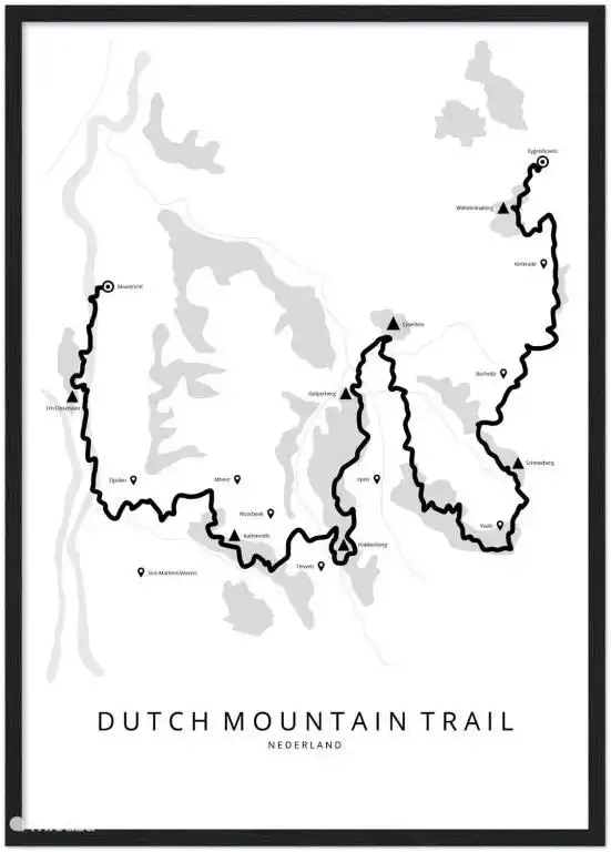 Dutch mountain trail