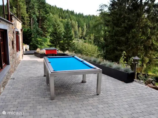 La Forêt | Belgique, Ardennes, Stoumont - villa Jouer au billard en plein air