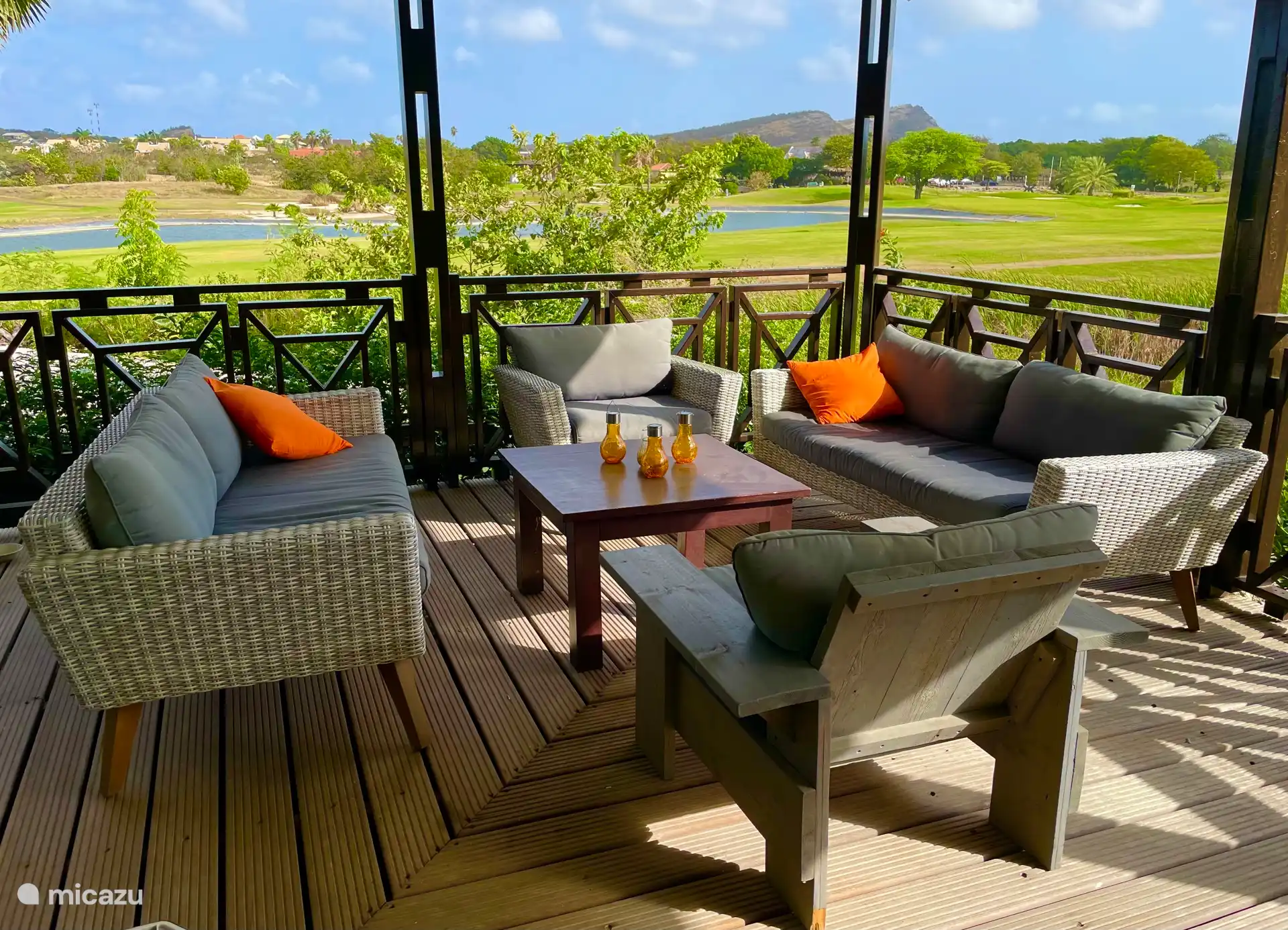 Vista del campo de golf