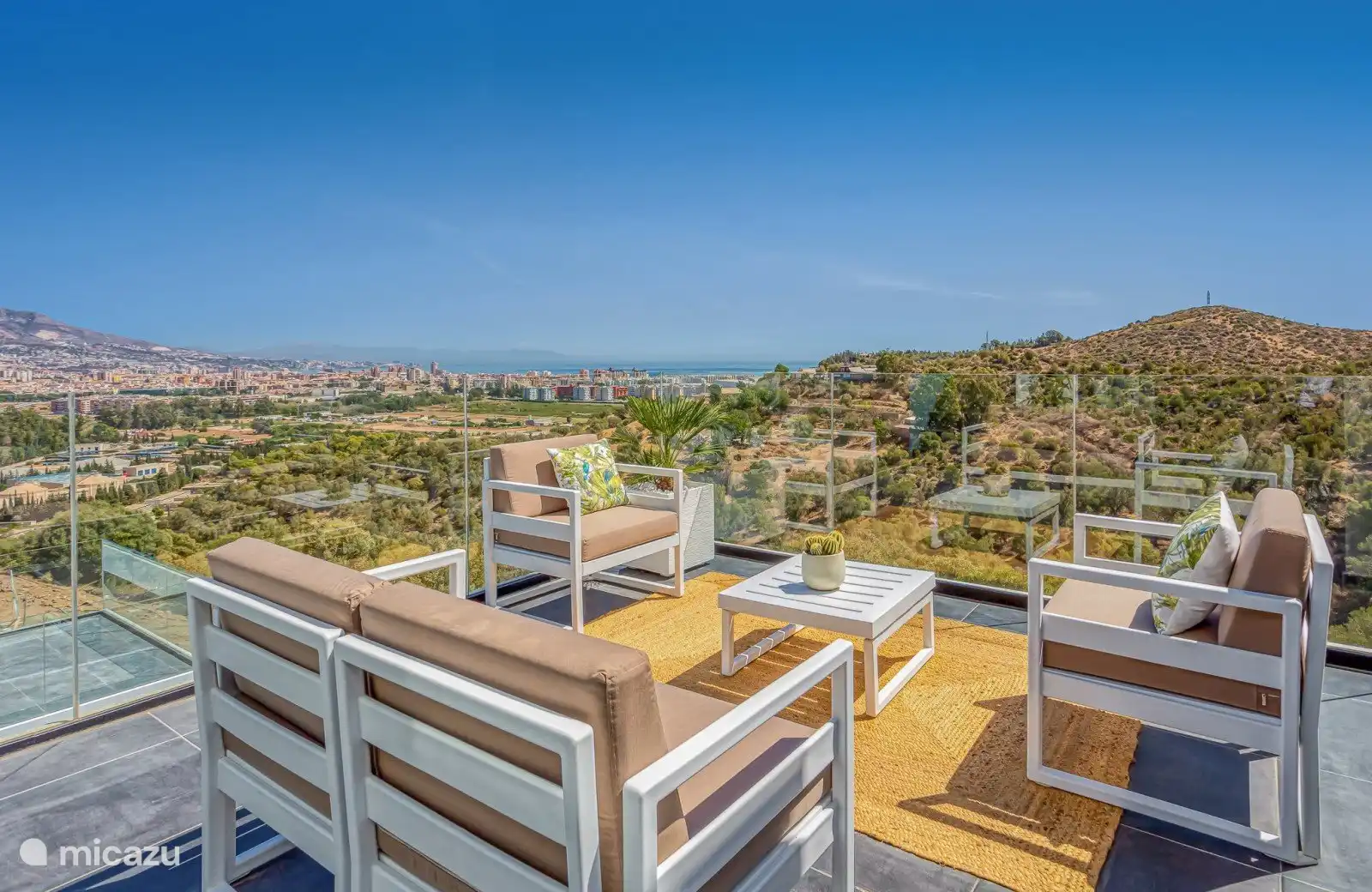 Kinderfreundlich, Spanien, Costa del Sol, La Cala de Mijas, penthouse Penthouse für 8 Personen mit Meerblick