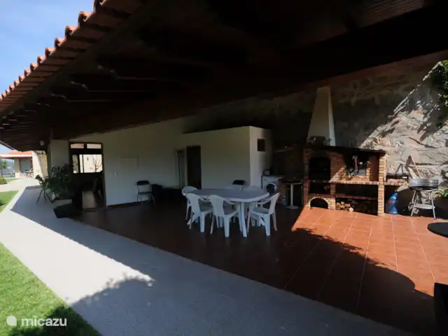 Adoravel en Portugal, Braga, Barcelos - villa Cocina exterior cubierta