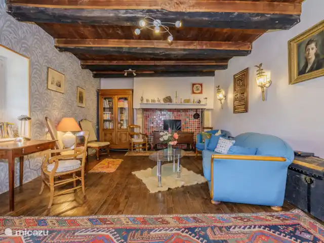 Paquinne en Francia, Lot, Porte-du-Quercy - casa vacacional Salón