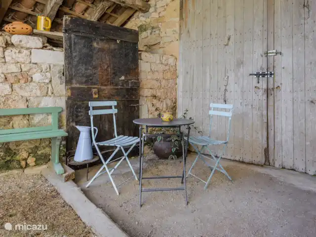 Paquinne en Francia, Lot, Porte-du-Quercy - casa vacacional Terraza