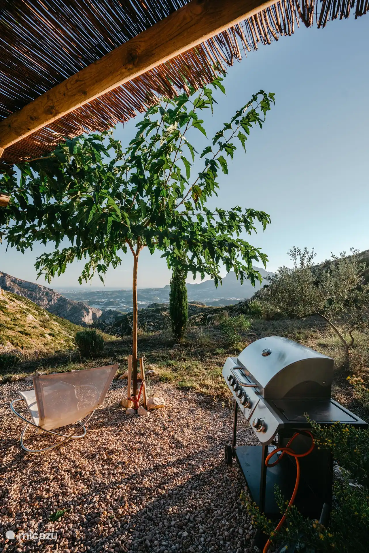 Blick auf den Garten