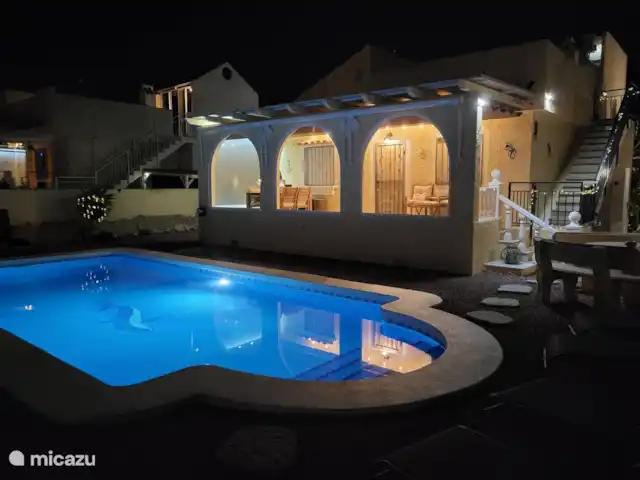 Casa El Sueño | Espagne, Costa Cálida, Mazarrón - villa Piscine éclairée avec véranda