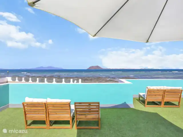 The Beach House (nouvelle inscription) | Espagne, Fuerteventura, Corralejo - maison de vacances Terrasse sur le toit