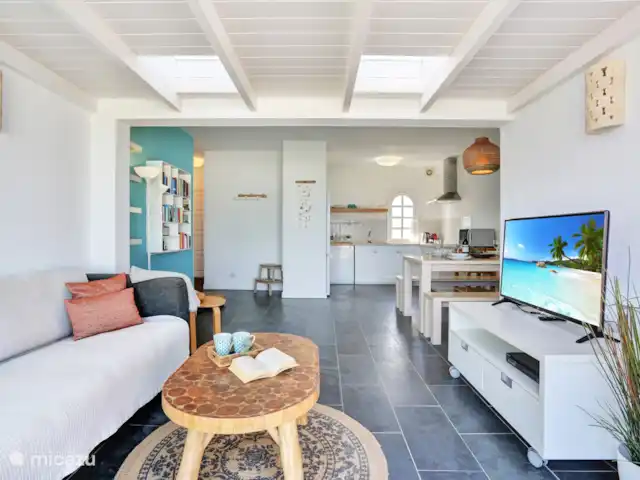 The Beach House (nouvelle inscription) | Espagne, Fuerteventura, Corralejo - maison de vacances Salon et cuisine