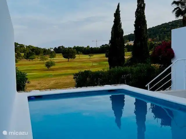 Casa Ibiza Golf | Espagne, Ibiza, Santa Eulalia - maison mitoyenne Vue de la piscine
