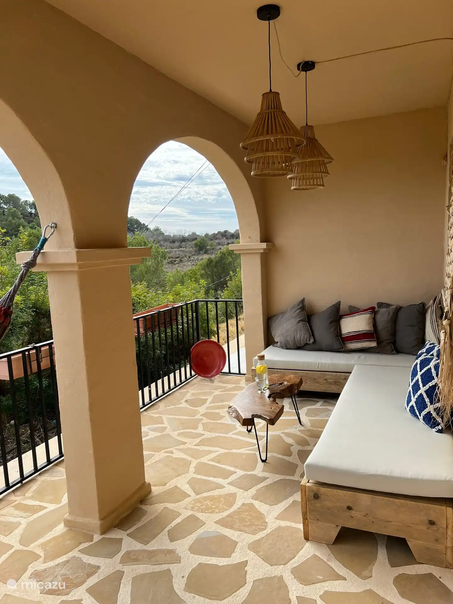 third covered terrace to enjoy 