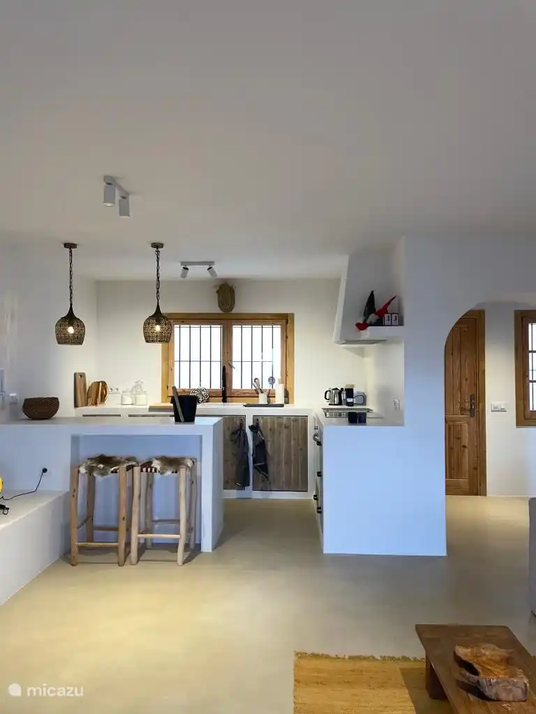 Open fully equipped kitchen