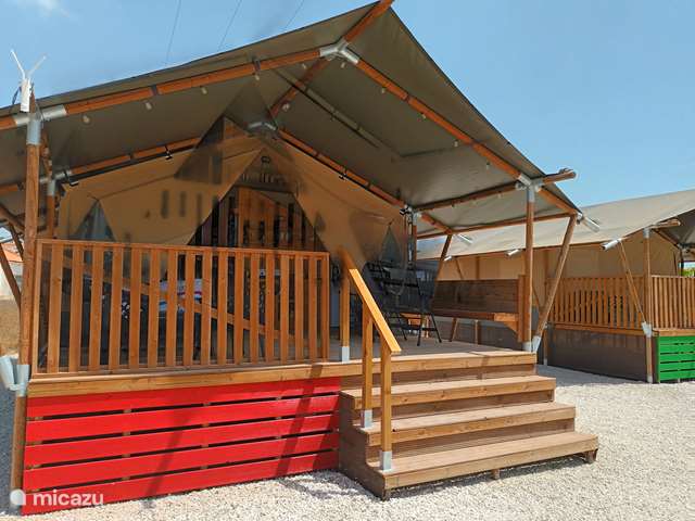Holiday home in Spain, Costa Blanca, Dolores - glamping / safari tent / yurt Lodge Rojo