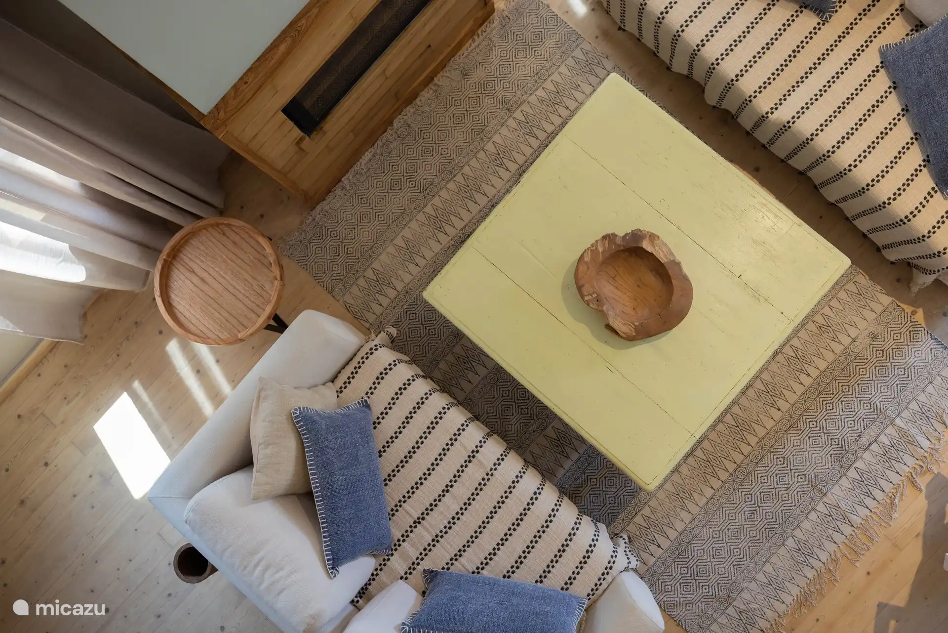 Sala de estar en lo alto 