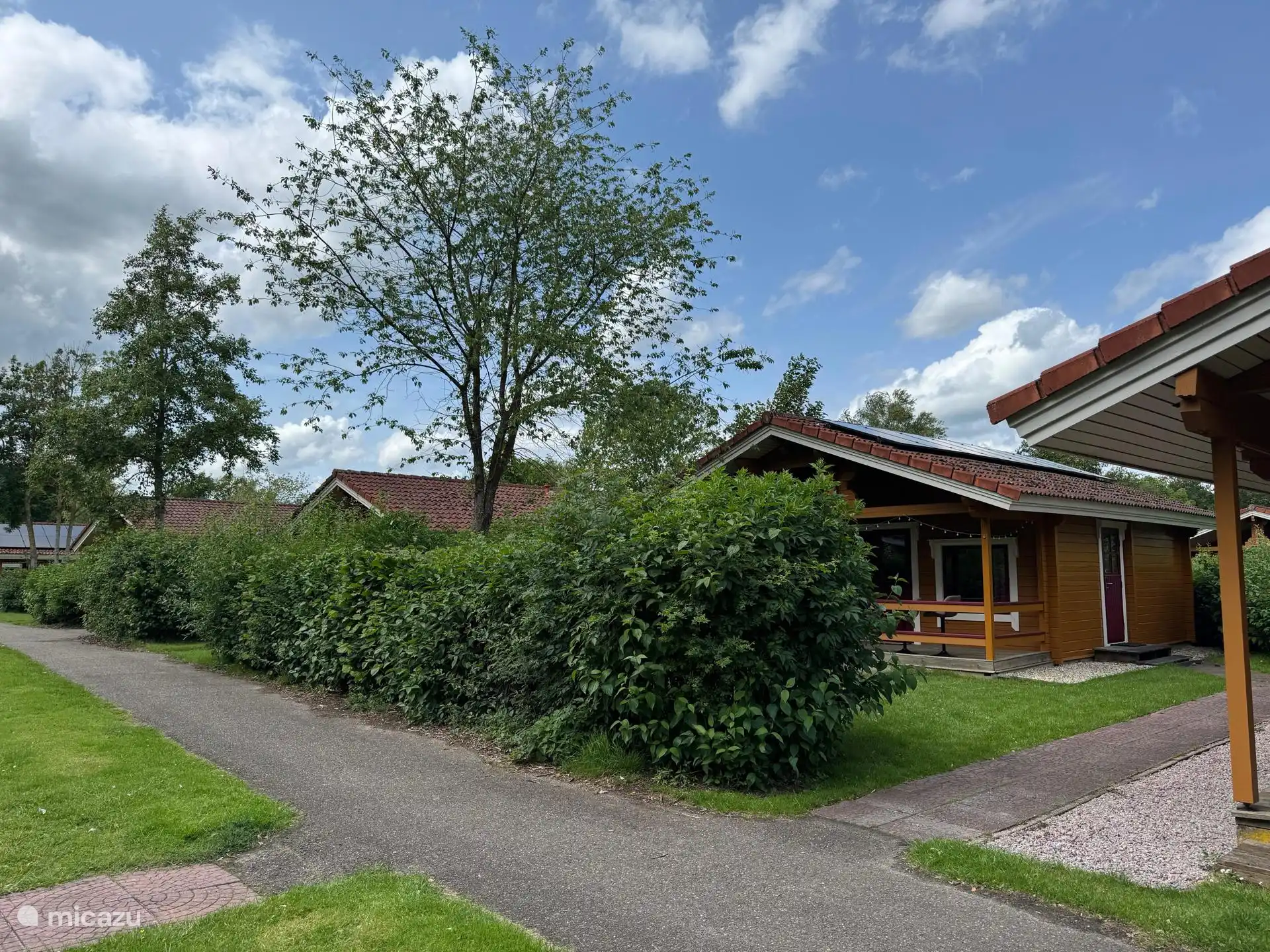 Chalet depuis le sentier pédestre