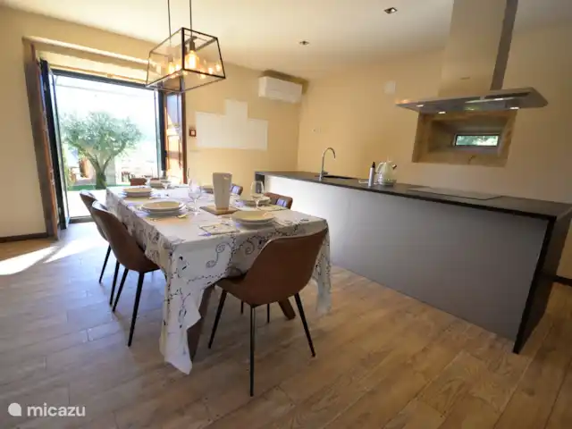 Casa Dos Anjos huren in Portugal, Costa Verde, Ponte De Lima - villa Keuken met eettafel