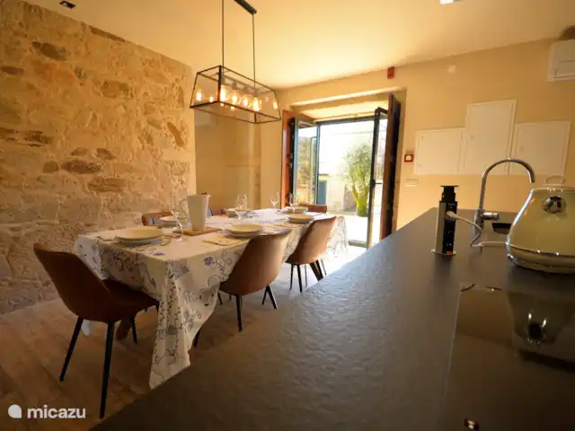 Casa Dos Anjos huren in Portugal, Costa Verde, Ponte De Lima - villa Keuken met eettafel