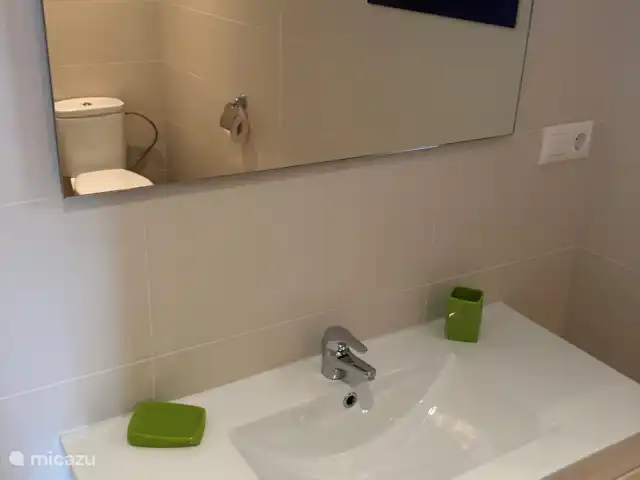 villa huren in Spanje, Costa Brava, Platja d'Aro – Villa met prachtig zeezicht en airco Badkamer van het appartement