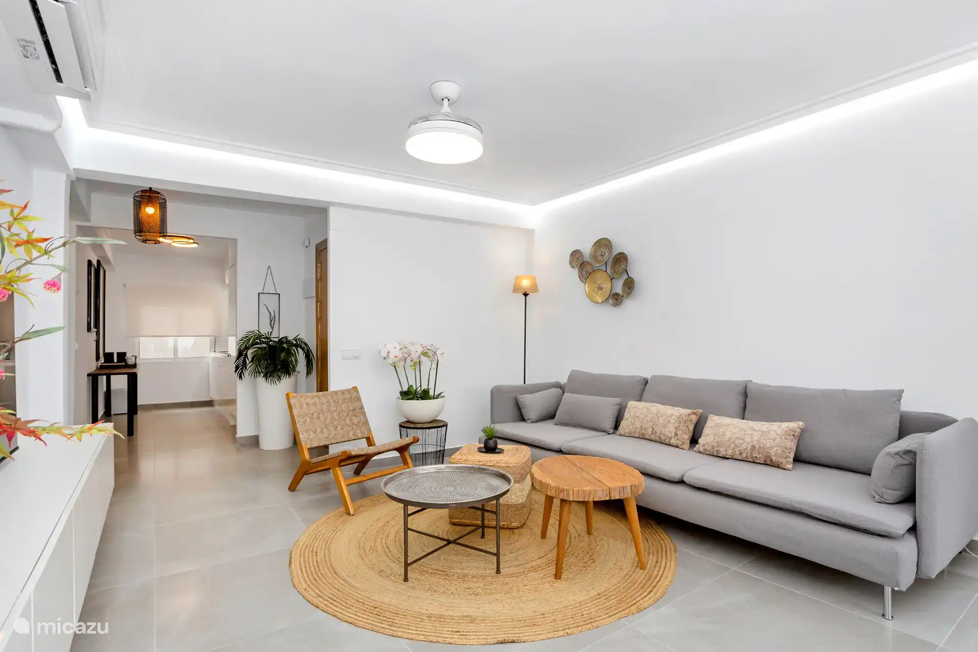 bankstel 4 persoons met een zitstoel