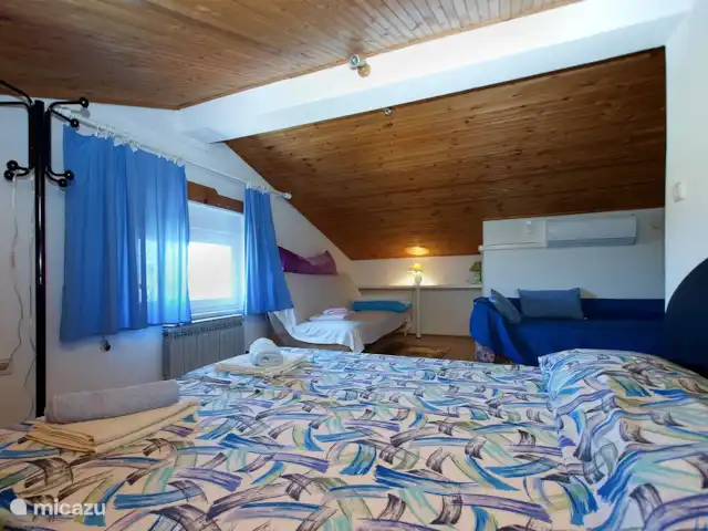 vakantiehuis huren in Kroatië, Istrië, Pula – Huis Dubravka slaapkamer