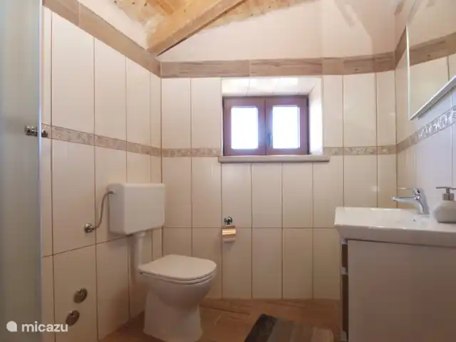 vakantiehuis huren in Kroatië, Istrië, Zminj – Huis Galant badkamer