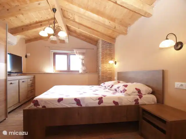 vakantiehuis huren in Kroatië, Istrië, Zminj – Huis Galant slaapkamer