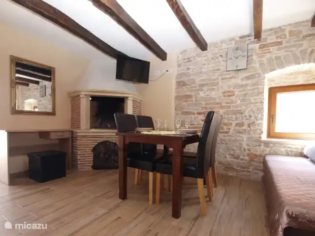 vakantiehuis huren in Kroatië, Istrië, Zminj – Huis Galant slaapkamer